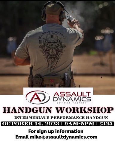 Handgun Workshop October 14, 2023